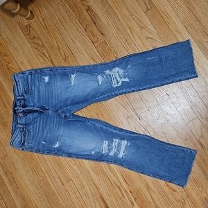 Flying Monkey jeans size 30 mid rise ankle distressed